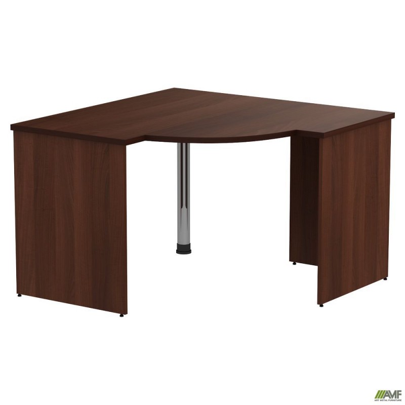 Стіл письмовий МГ-201 (1200х1200х750мм) горіх темний AMF