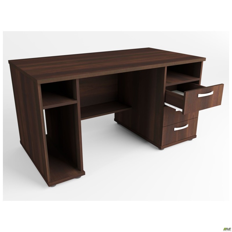 Стіл письмовий МГ-83 (1384х740х750мм) горіх темний AMF