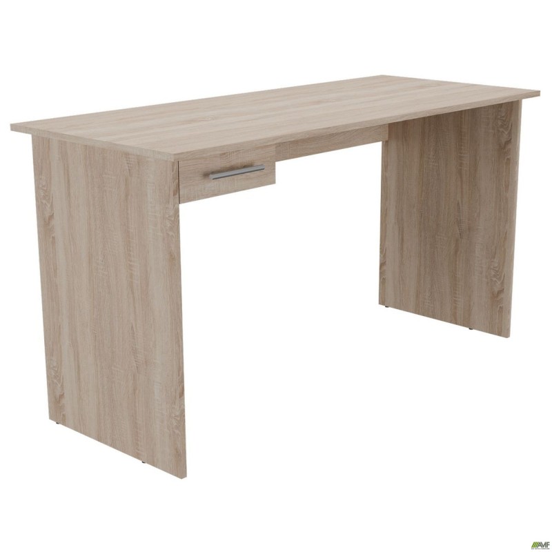 Стіл письмовий з ящиком ОМ-121L (1387х580х750Н) Дуб Сонома AMF