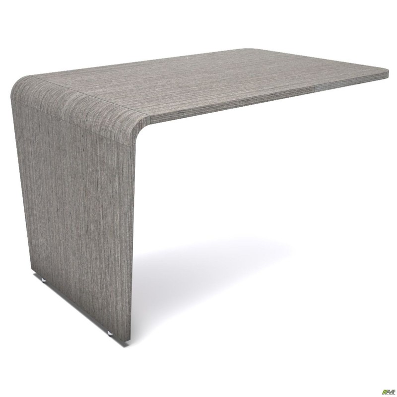 Стіл приставний AT-105 (1330х800х770) Венге сірий/чорний графіт AMF