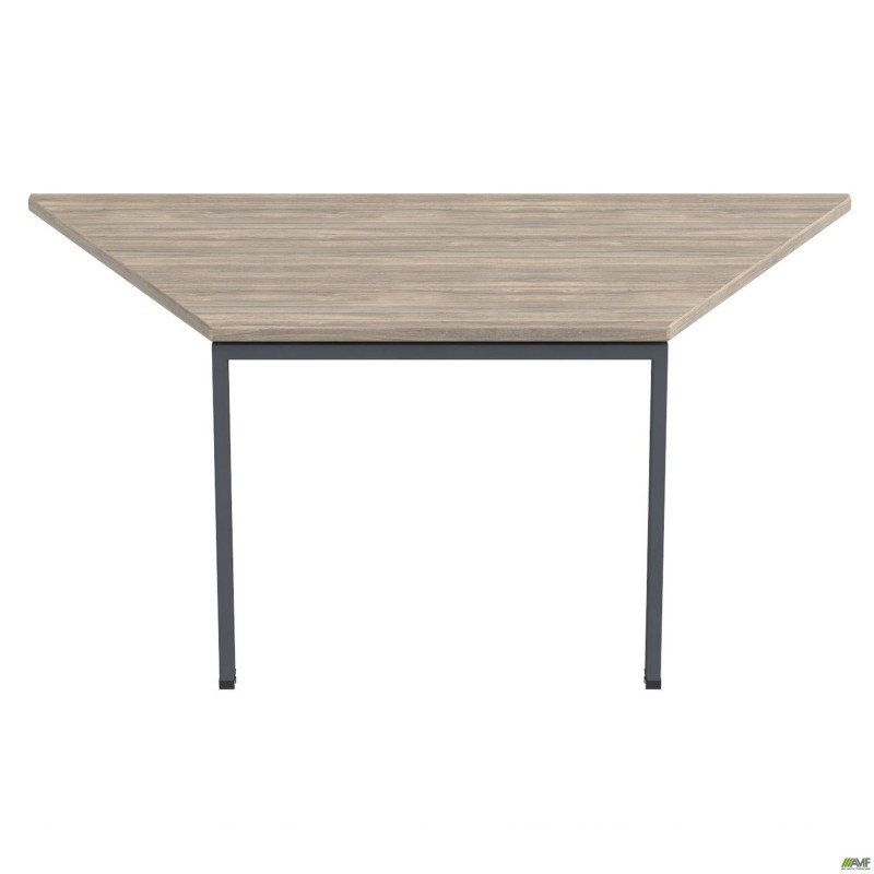 Стіл приставний без кронштейнів SIG-264 (1587х800х750мм) Чорний графіт/В'яз Ліберті AMF