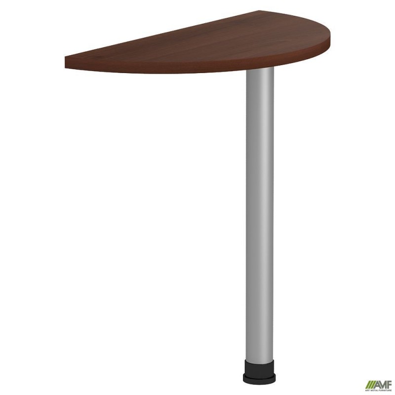 Стіл приставний МГ-302 (720хR360х750мм) горіх темний AMF