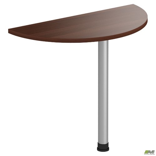 Стіл приставний МГ-303 (900хR450х750мм) горіх темний AMF