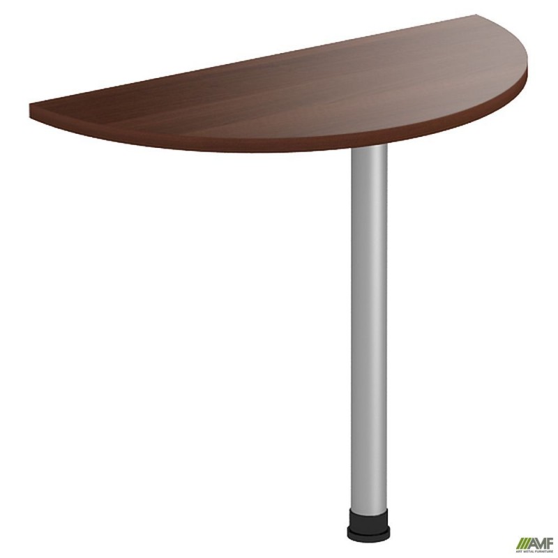 Стіл приставний МГ-303 (900хR450х750мм) горіх темний AMF