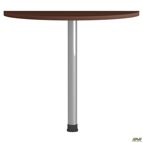 Стіл приставний МГ-303 (900хR450х750мм) горіх темний AMF