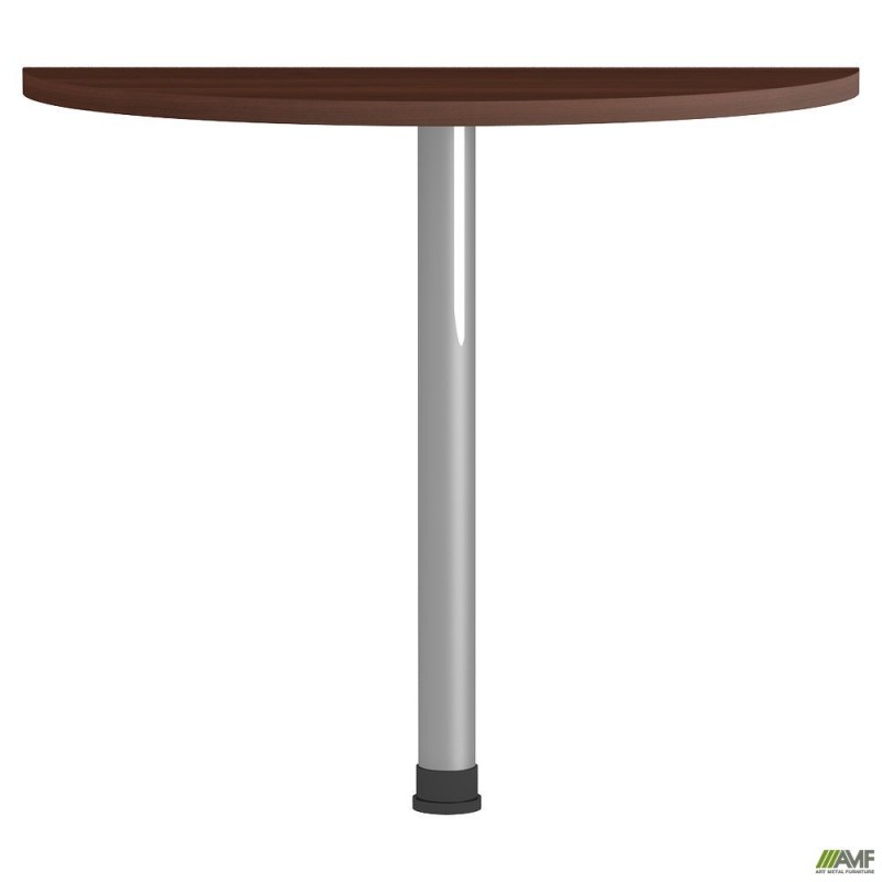 Стіл приставний МГ-303 (900хR450х750мм) горіх темний AMF