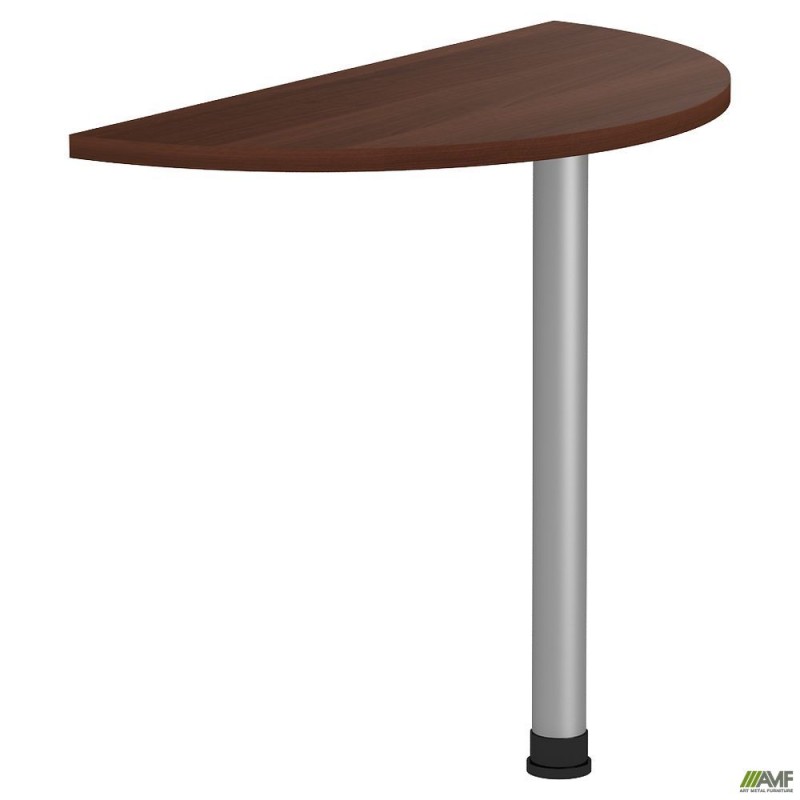 Стіл приставний МГ-303 (900хR450х750мм) горіх темний AMF