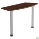 Стіл приставний МГ-306 (1440х500х750мм) горіх темний AMF