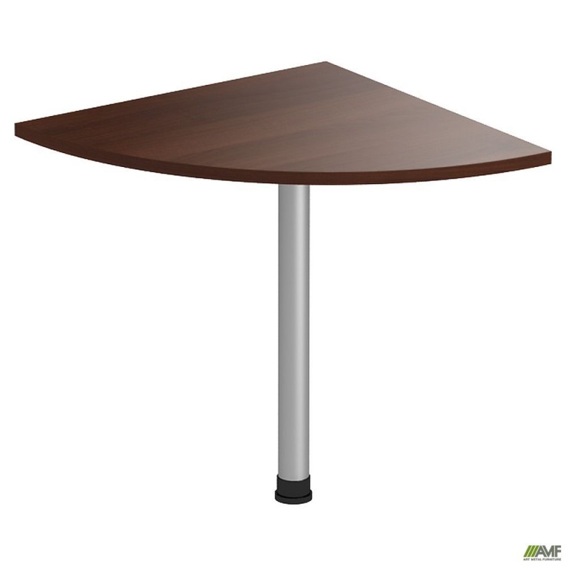 Стіл приставний МГ-317 (720х720х750мм) горіх темний AMF
