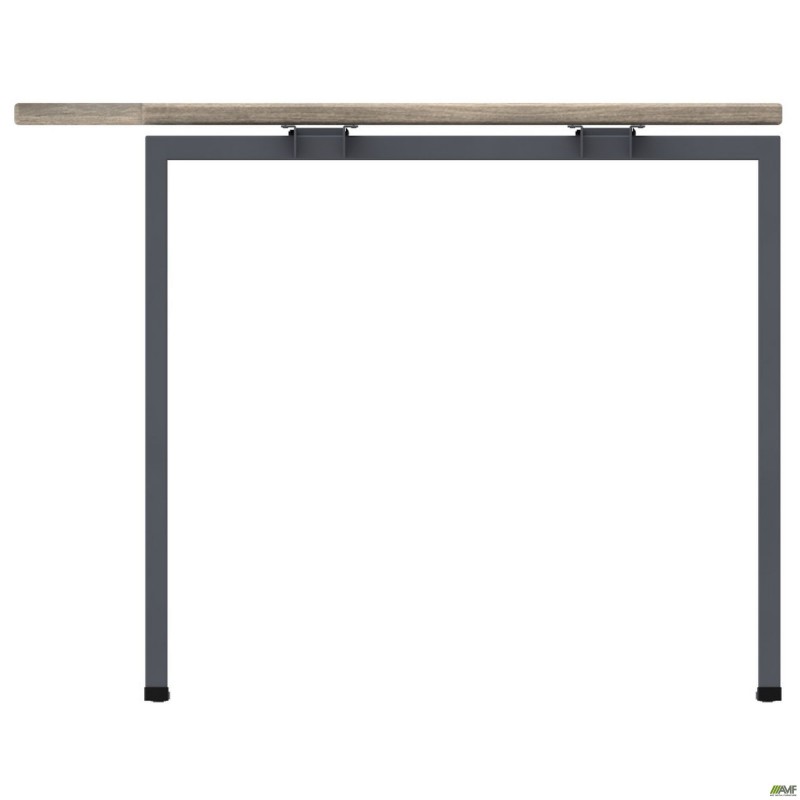 Стіл приставний з кронштейнами SIG-261 (950х950х750мм) Чорний графіт/В'яз Ліберті AMF