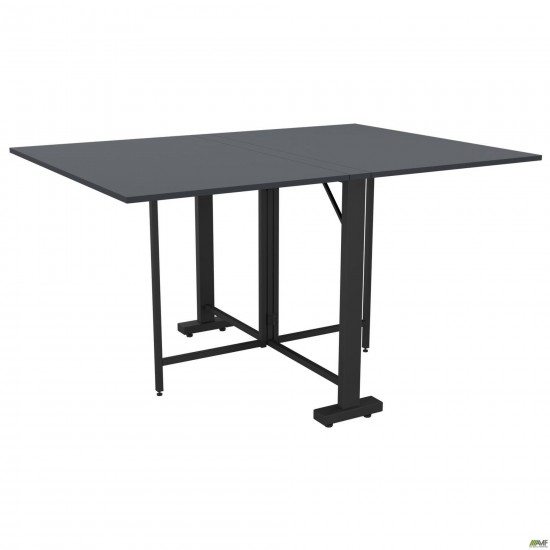 Стіл розкладний Fold 2 FL2 1400 (1380/210х1000х750Н) чорний/Антрацит AMF Стіл розкладний Fold 2 FL2 1400 (1380/210х1000х750Н) чорний/Антрацит AMF