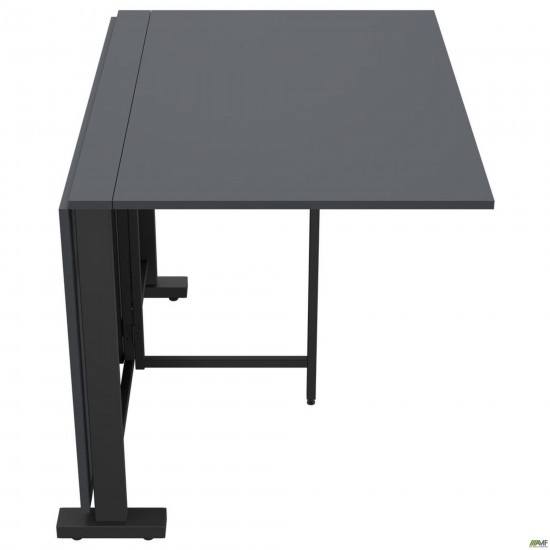 Стіл розкладний Fold 2 FL2 1400 (1380/210х1000х750Н) чорний/Антрацит AMF Стіл розкладний Fold 2 FL2 1400 (1380/210х1000х750Н) чорний/Антрацит AMF
