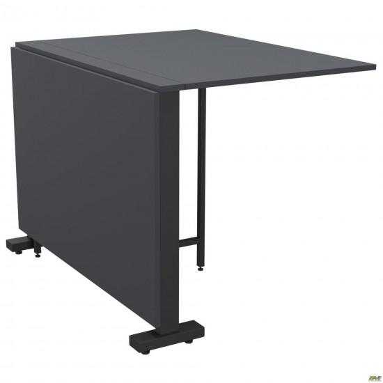 Стіл розкладний Fold 2 FL2 1400 (1380/210х1000х750Н) чорний/Антрацит AMF Стіл розкладний Fold 2 FL2 1400 (1380/210х1000х750Н) чорний/Антрацит AMF
