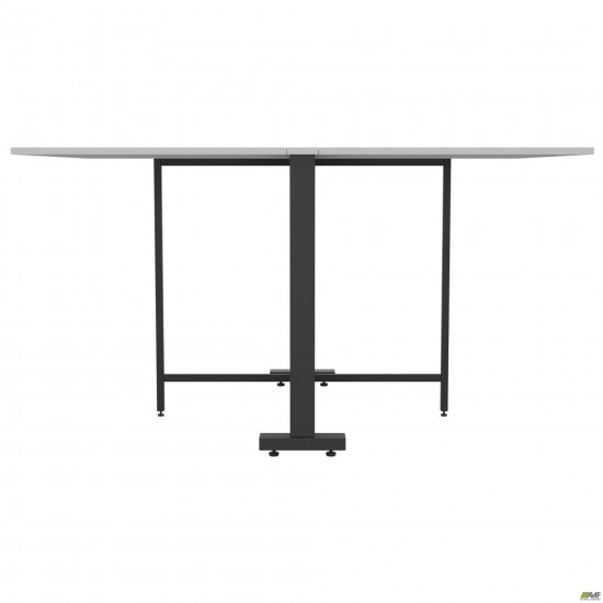 Стіл розкладний Fold 2 FL2 1400 (1380/210х1000х750Н) чорний/Білий AMF Стіл розкладний Fold 2 FL2 1400 (1380/210х1000х750Н) чорний/Білий AMF