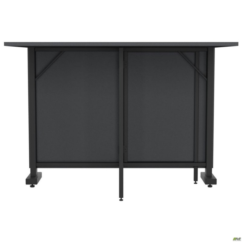 Стіл розкладний Fold 2 FL2 1400 (1380/210х1000х750Н) чорний/Сірий Шифер AMF Стіл розкладний Fold 2 FL2 1400 (1380/210х1000х750Н) чорний/Сірий Шифер AMF