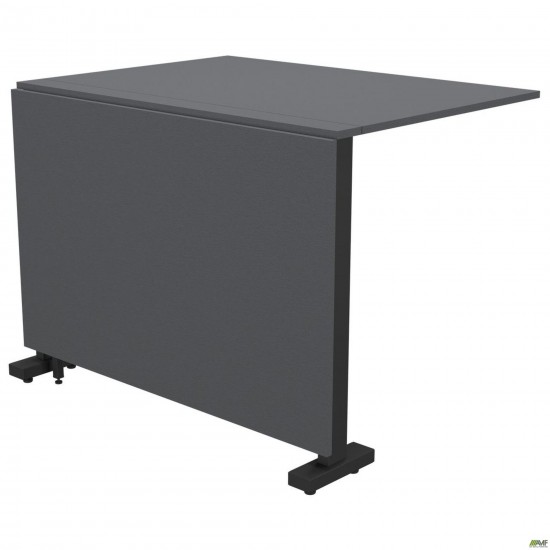 Стіл розкладний Fold 2 FL2 1400 (1380/210х1000х750Н) чорний/Сірий Шифер AMF Стіл розкладний Fold 2 FL2 1400 (1380/210х1000х750Н) чорний/Сірий Шифер AMF