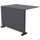 Стіл розкладний Fold 2 FL2 1400 (1380/210х1000х750Н) чорний/Сірий Шифер AMF Стіл розкладний Fold 2 FL2 1400 (1380/210х1000х750Н) чорний/Сірий Шифер AMF
