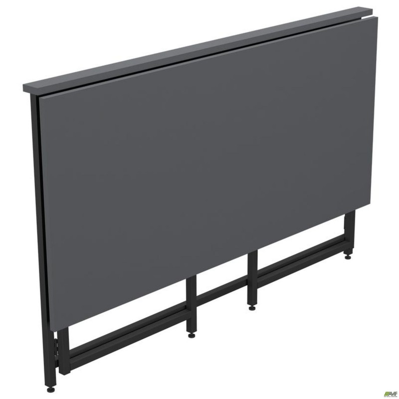 Стіл розкладний Fold FL1200 (1200х600х750Н) чорний/Сірий Шифер AMF Стіл розкладний Fold FL1200 (1200х600х750Н) чорний/Сірий Шифер AMF