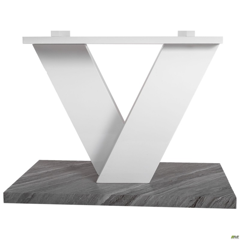 Стіл Сан-Віто KT-2106 белый / бетон /CONCERATE+WHITE AMF