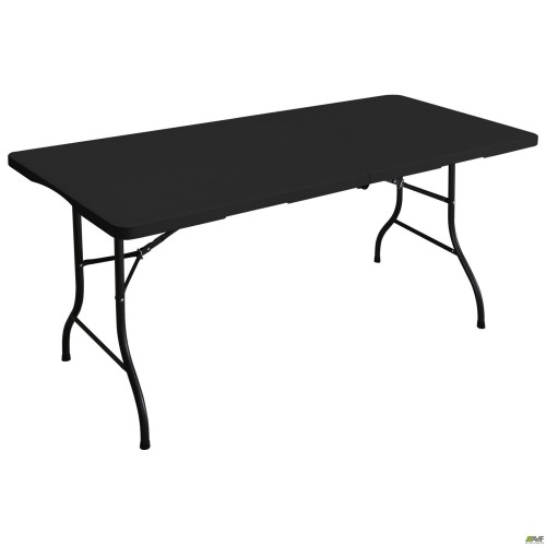 Стіл складаний Chrysler-F пластик чорний AMF