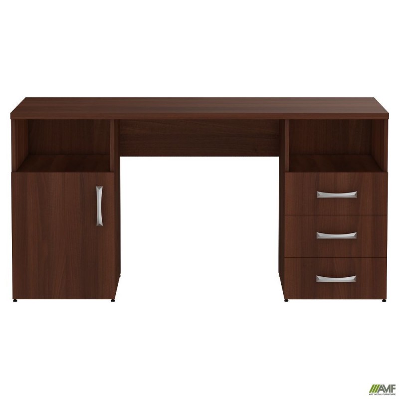 Стіл тумбовий МГ-530R (1500х720х750мм) горіх темний AMF