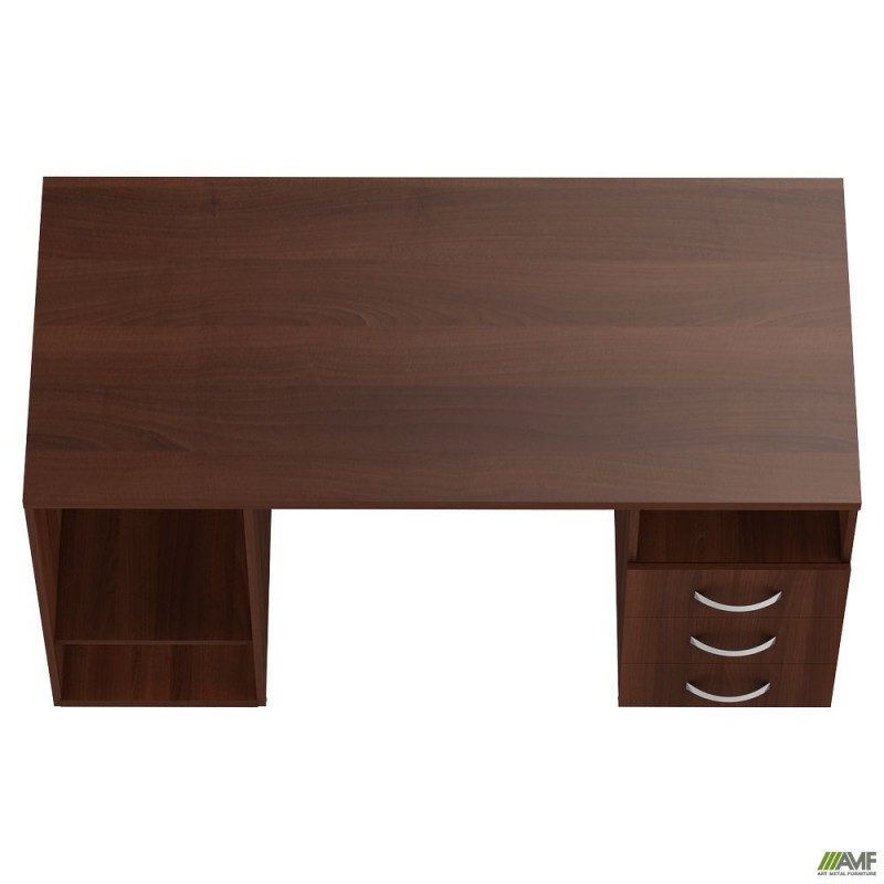 Стіл тумбовий МГ-53 R (1500х720х750) горіх темний AMF