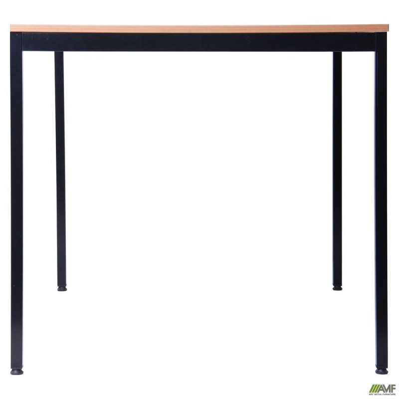 Стіл Турін розбірний (1187х800х750H) чорний графіт/Дуб Сонома AMF