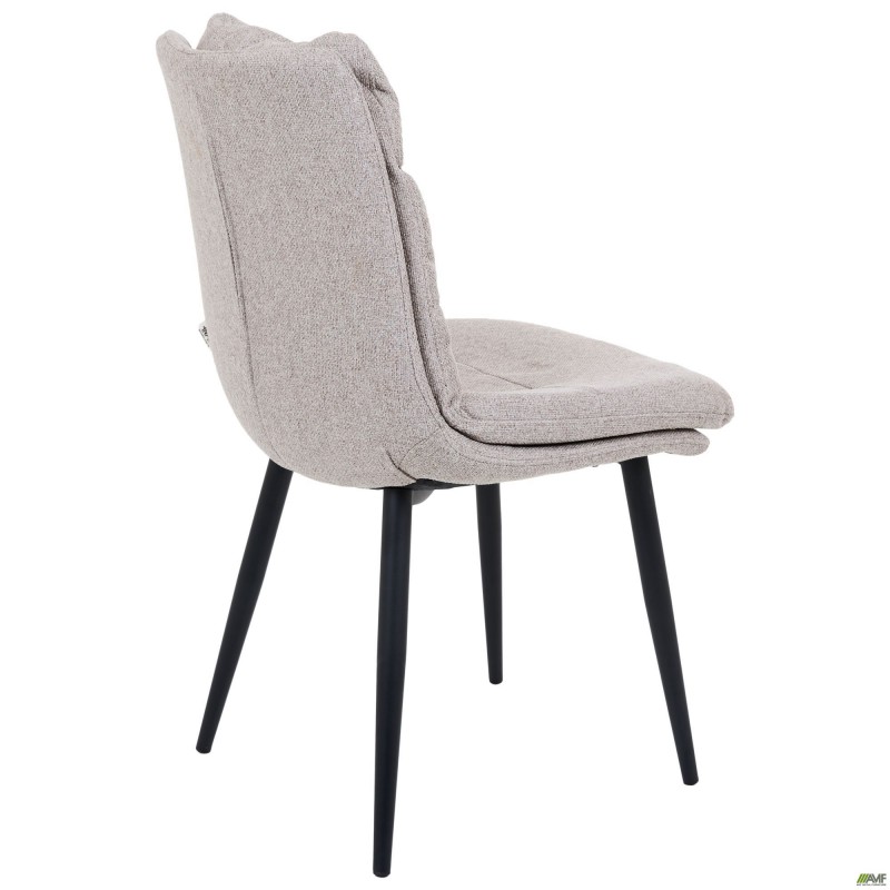 Стілець Barni чорний/темно-сірий AMF