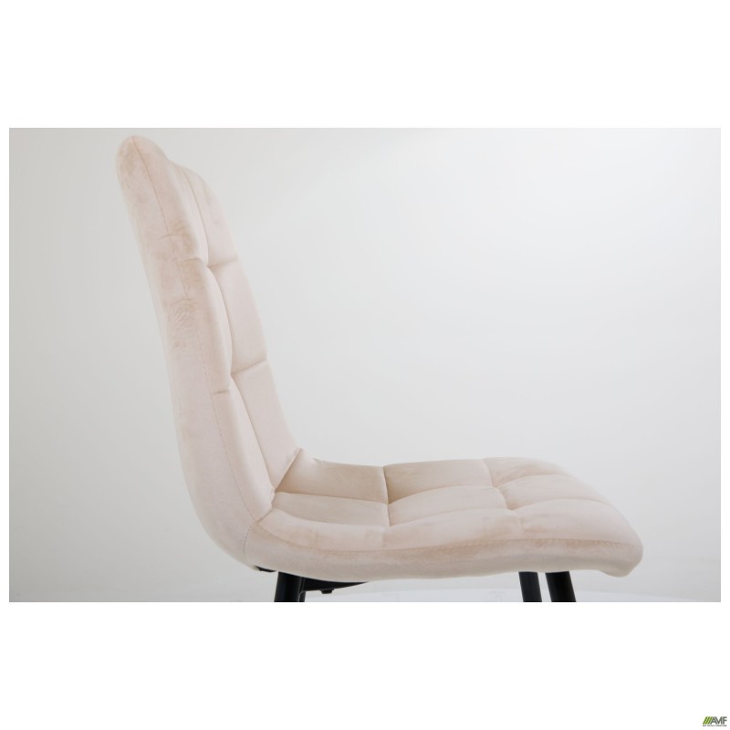 Стілець Cherry-C чорний/вельвет бежевий AMF