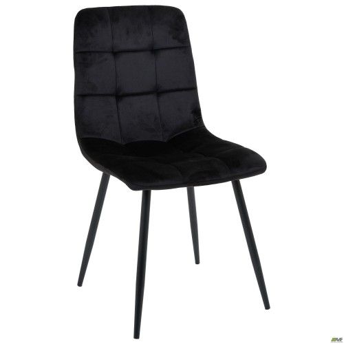 Стілець Cherry-C чорний/вельвет чорний AMF