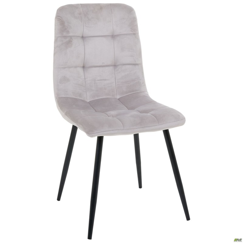 Стілець Cherry-C чорний/вельвет кавовий AMF