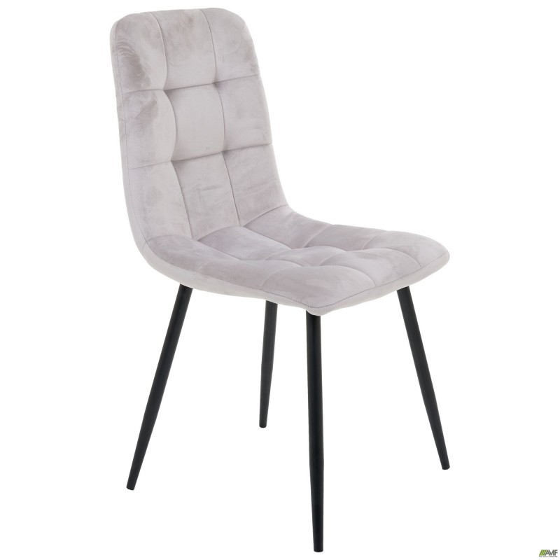 Стілець Cherry-C чорний/вельвет кавовий AMF