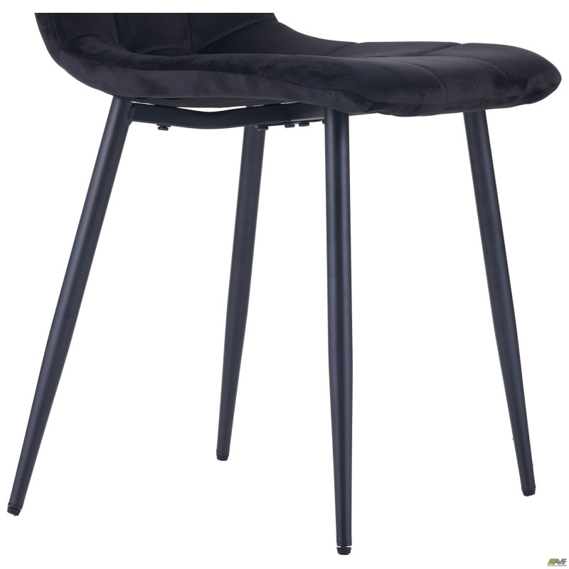 Стілець Cherry чорний/вельвет чорний AMF
