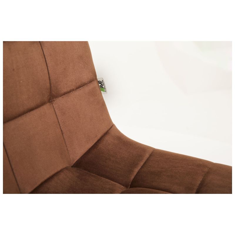 Стілець Cherry чорний/вельвет кавовий AMF