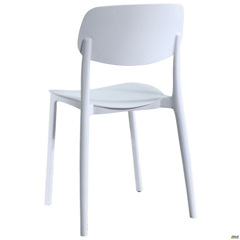 Стілець Cooper пластик білий AMF