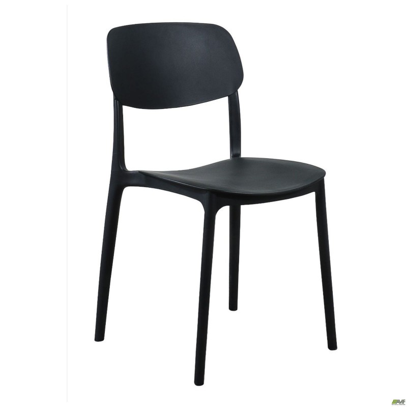 Стілець Cooper пластик чорний AMF
