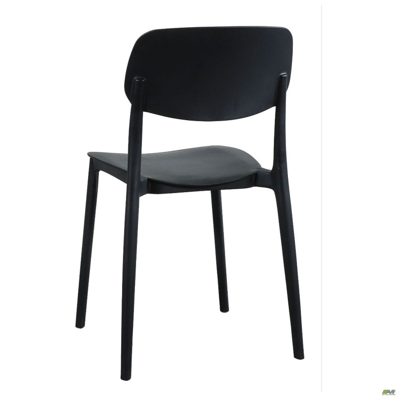 Стілець Cooper пластик чорний AMF