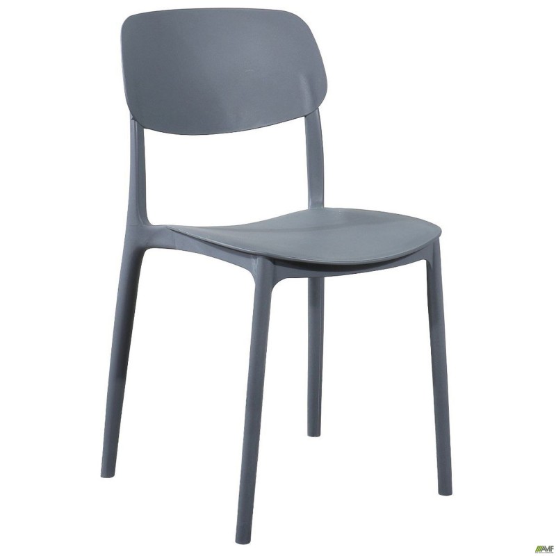 Стілець Cooper пластик сірий AMF
