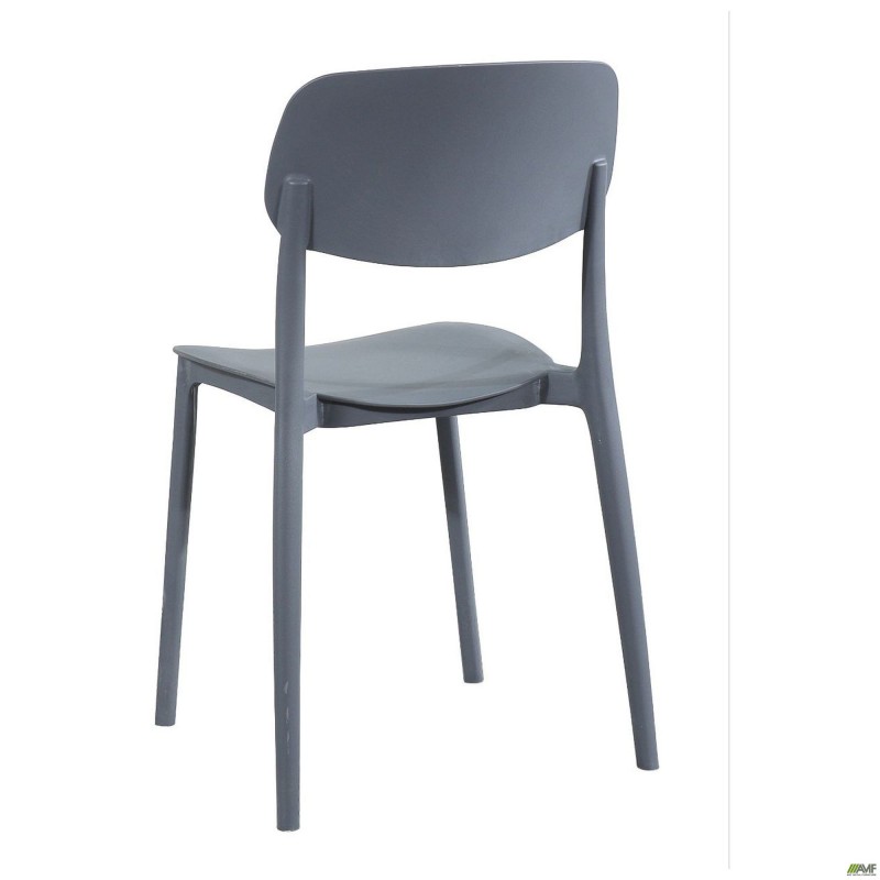 Стілець Cooper пластик сірий AMF