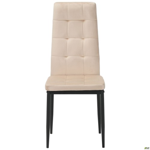 Стілець Hunter чорний/вельвет бежевий AMF