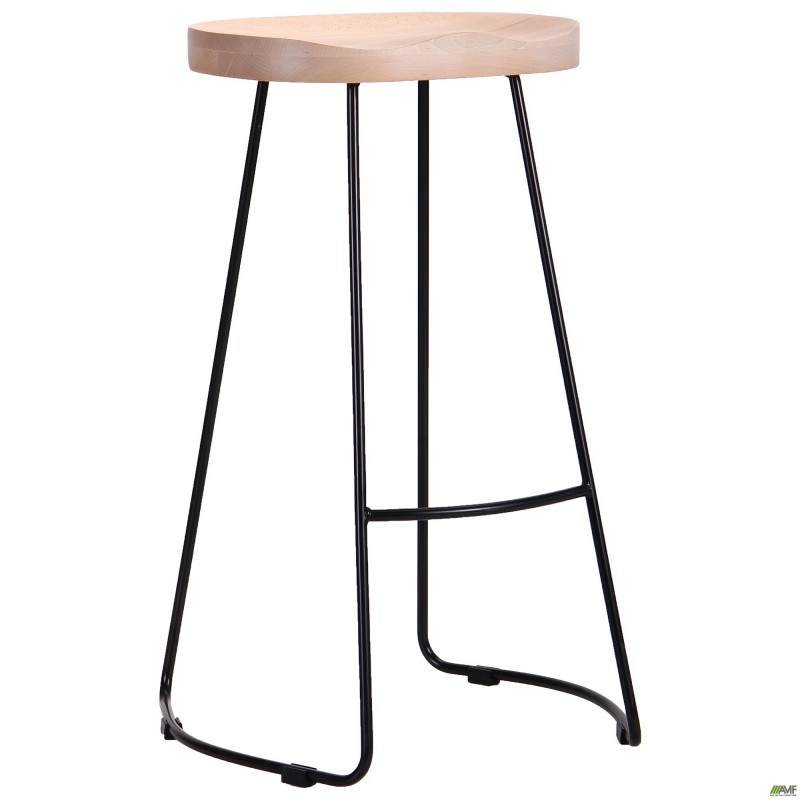 Стiлець Jam чорний графiт Бук AMF