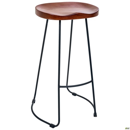 Стілець Jam чорний графiт Горіх темний AMF