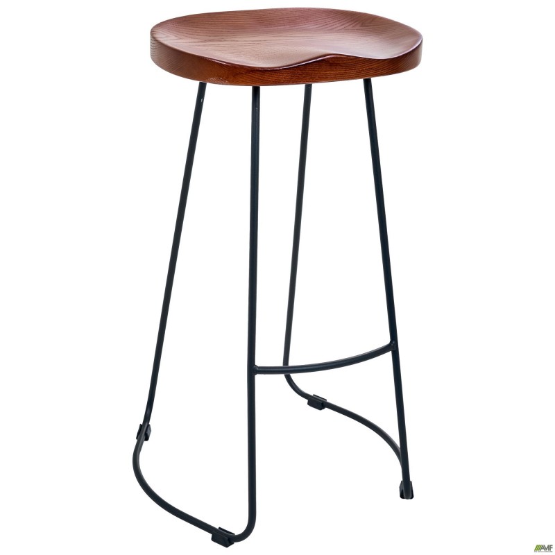 Стілець Jam чорний графiт Горіх темний AMF