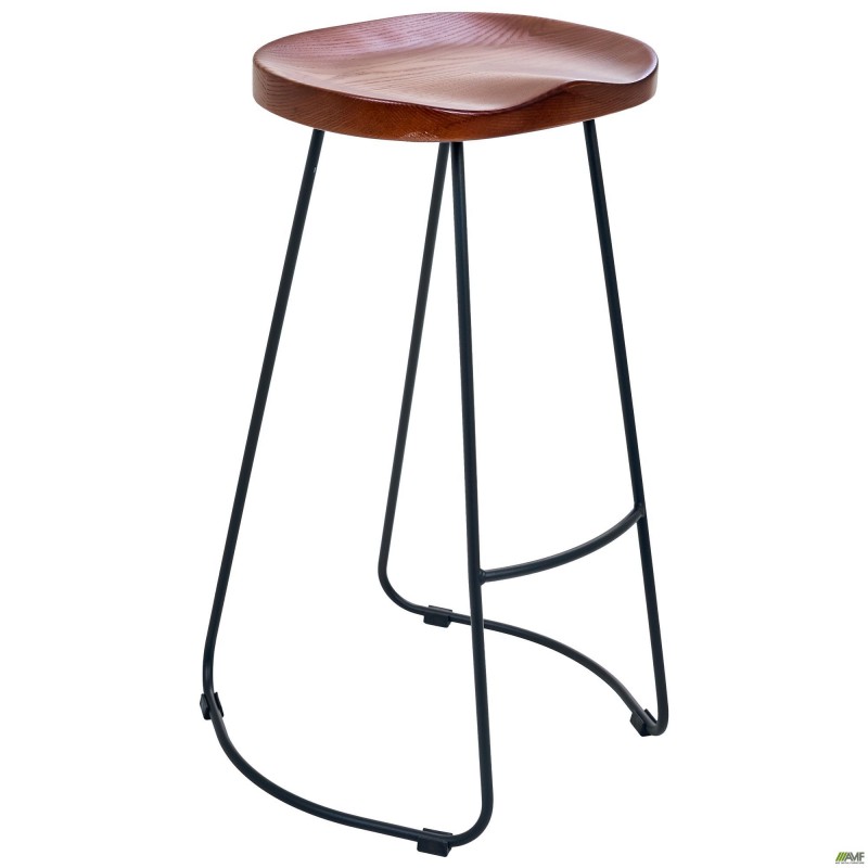 Стілець Jam чорний графiт Горіх темний AMF