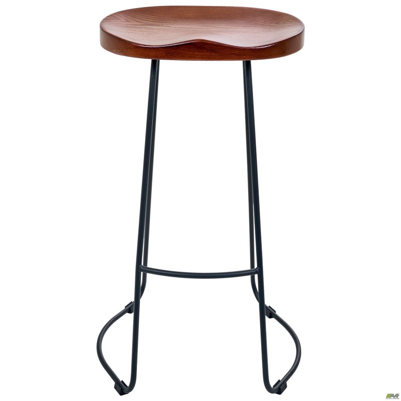 Стілець Jam чорний графiт Горіх темний AMF