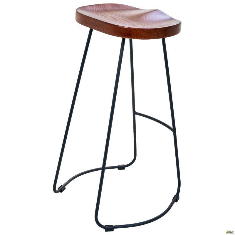 Стілець Jam чорний графiт Горіх темний AMF