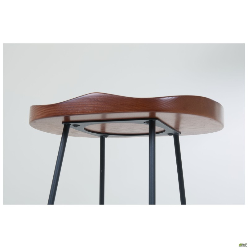 Стілець Jam чорний графiт Горіх темний AMF