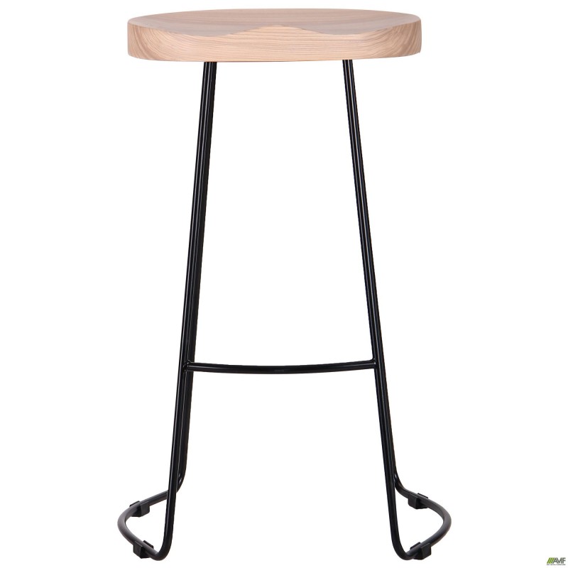 Стілець Jam чорний графiт Ясень натуральний AMF