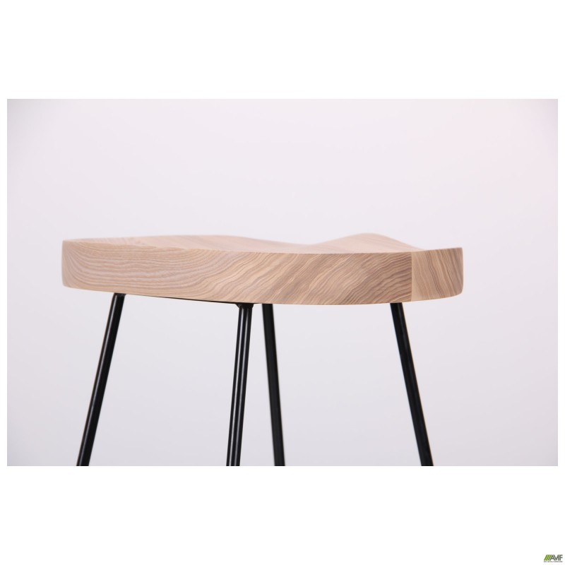 Стілець Jam чорний графiт Ясень натуральний AMF