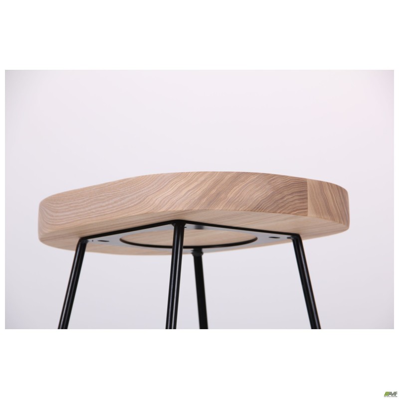 Стілець Jam чорний графiт Ясень натуральний AMF